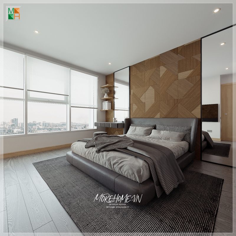Hứng khởi khi nhìn thấy thiết kế phòng ngủ hiện đại có phong cách được ưa chuộng nhất trong năm nay.